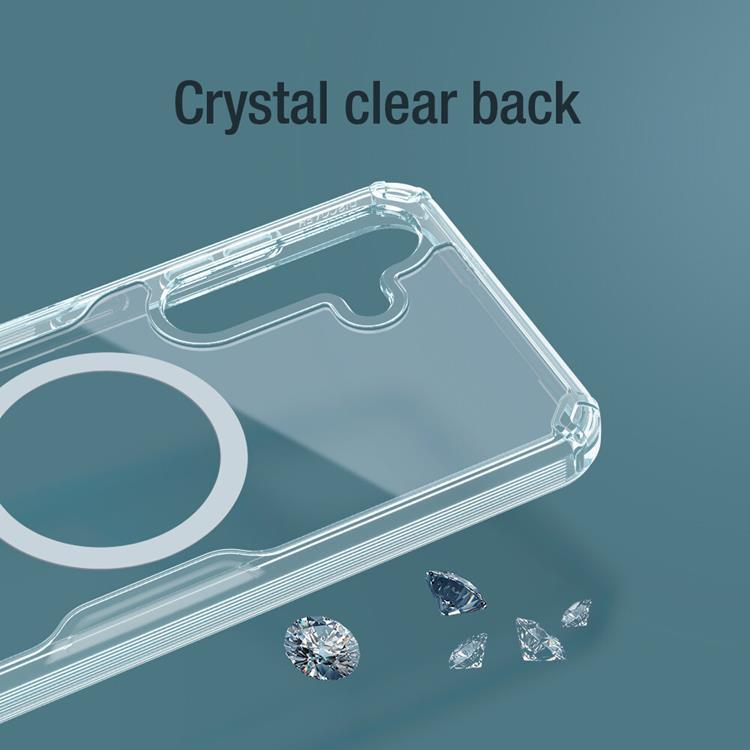 Nillkin Nillkin Mobilskal till Galaxy S24 Plus Magsafe Nature Pro Armored - Vit