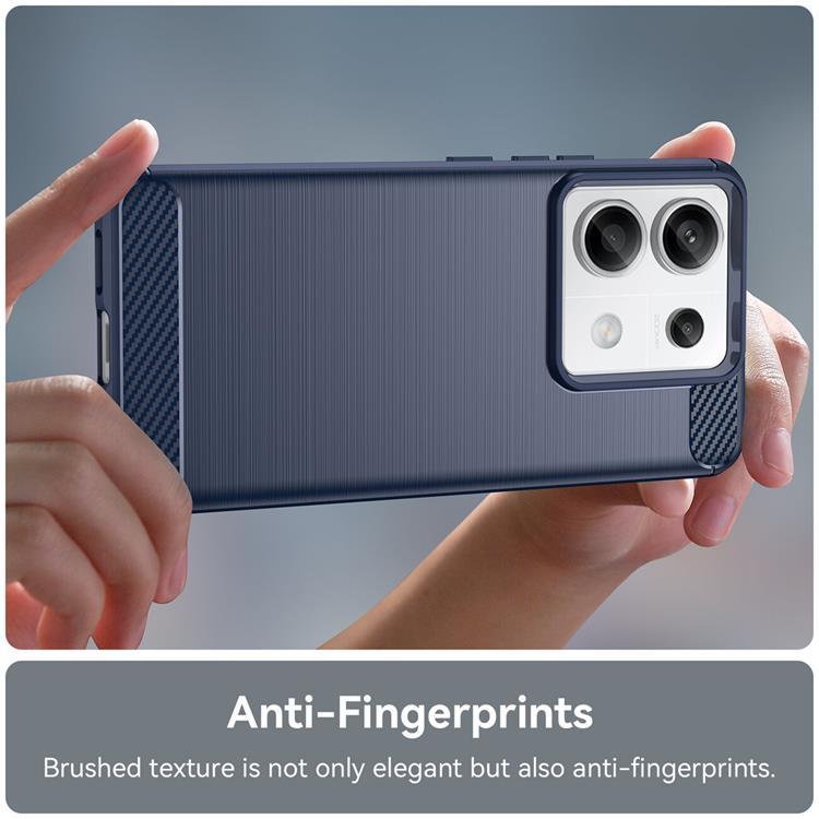 OEM Mobilskal till Xiaomi Redmi Note 13 Pro 5G Carbon - Blå