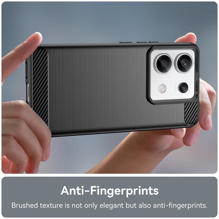 OEM Mobilskal till Xiaomi Redmi Note 13 Pro 5G Carbon - Svart