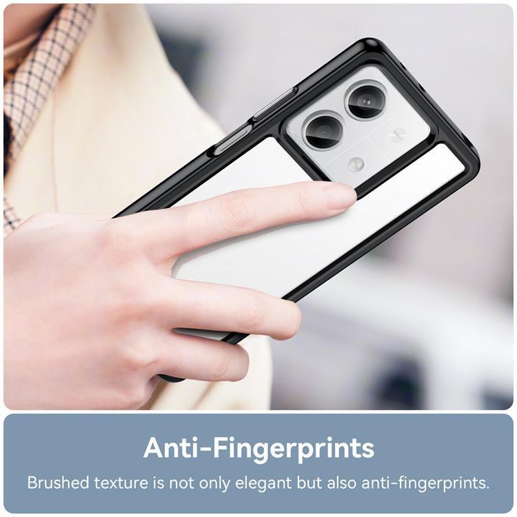 OEM Mobilskal till Xiaomi Redmi Note 13 Pro Plus 5G Outer Space - Svart