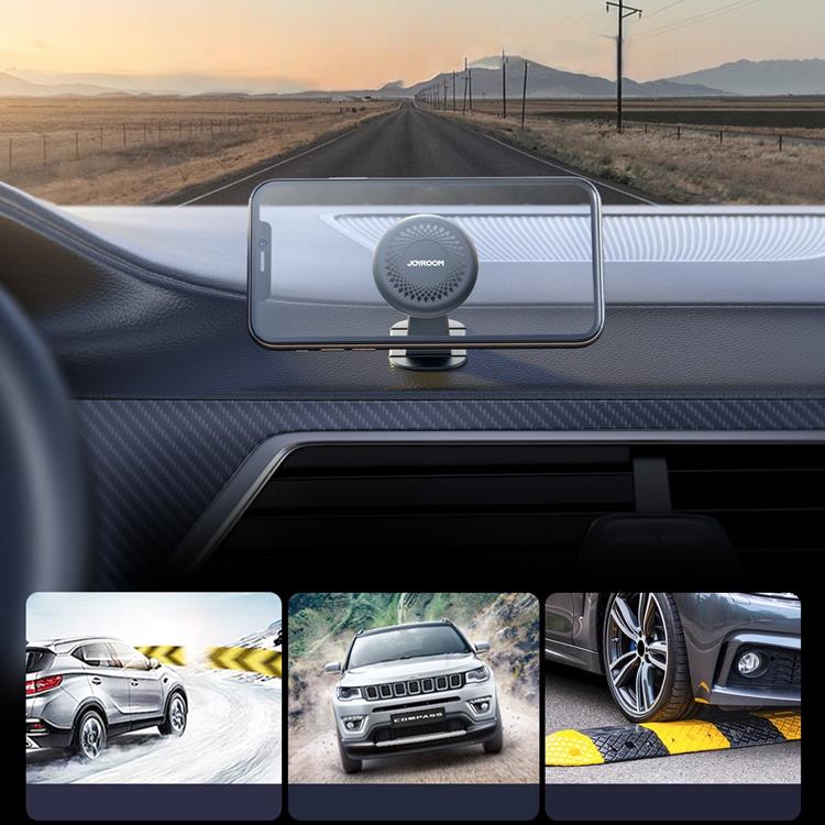 Joyroom Joyroom Magnetisk Cockpit Mobilhållare - Mörkgrå