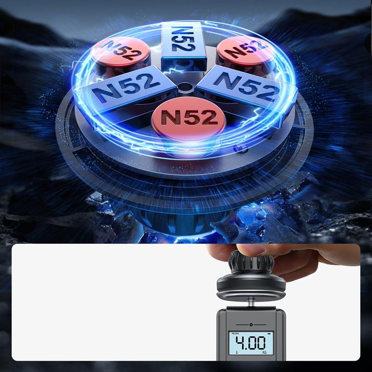 Joyroom Joyroom Magnetisk Cockpit Mobilhållare - Mörkgrå