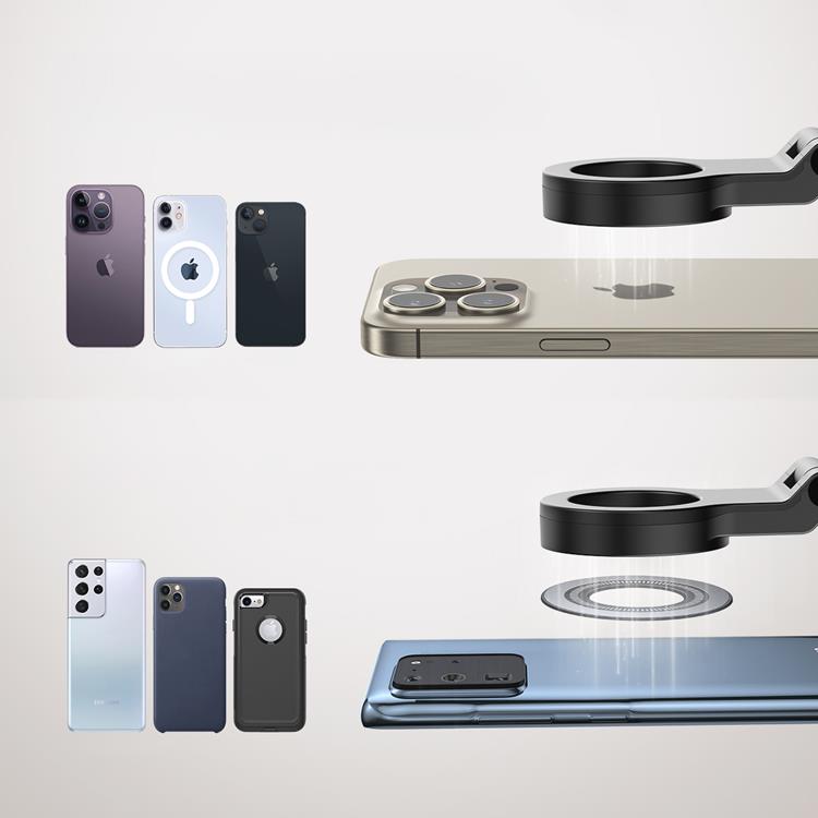 Joyroom Joyroom Magnetisk Mobil Resehållare - Svart