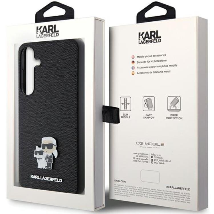 KARL LAGERFELD Karl Lagerfeld Mobilskal till Galaxy S24 Saffiano Metal Pin