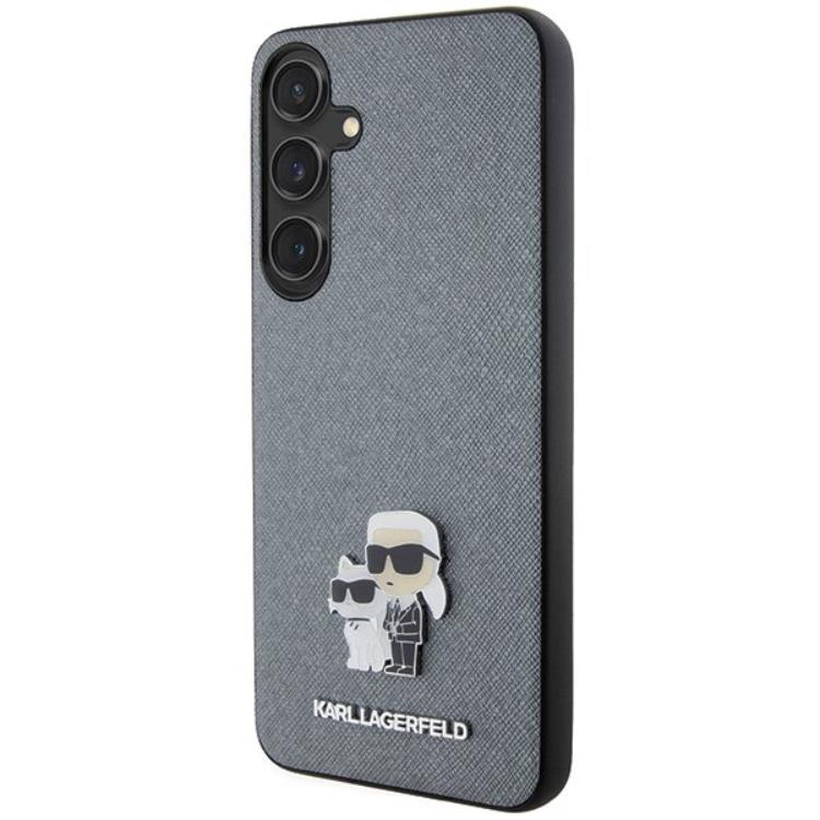 KARL LAGERFELD Karl Lagerfeld Mobilskal till Galaxy S24 Plus Saffiano Metal Pin