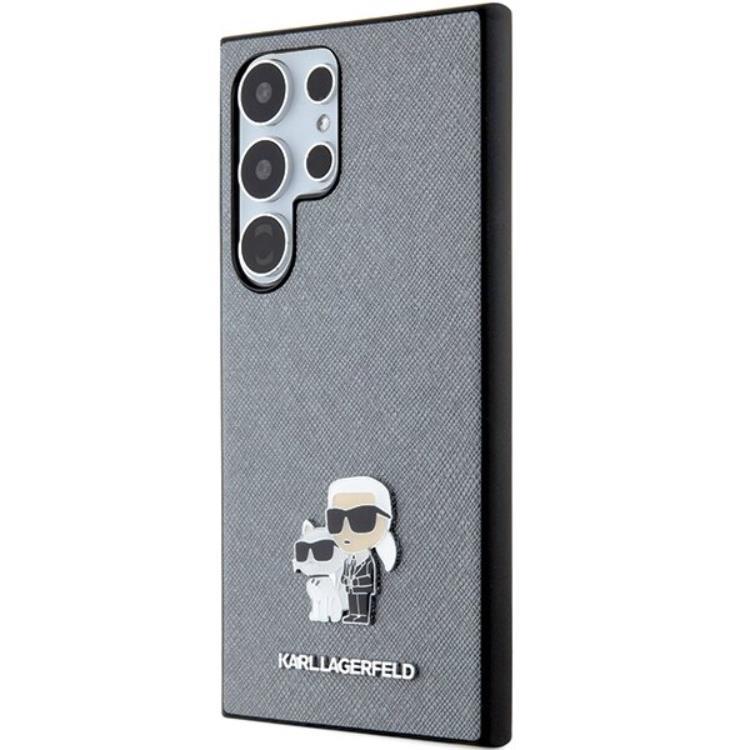 KARL LAGERFELD Karl Lagerfeld Mobilskal till Galaxy S24 Ultra Saffiano Metal Pin