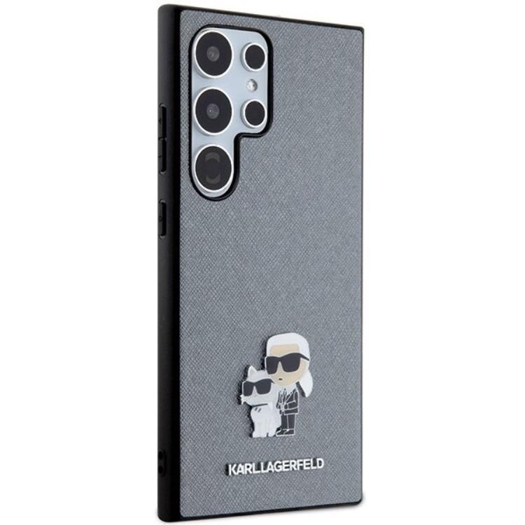 KARL LAGERFELD Karl Lagerfeld Mobilskal till Galaxy S24 Ultra Saffiano Metal Pin