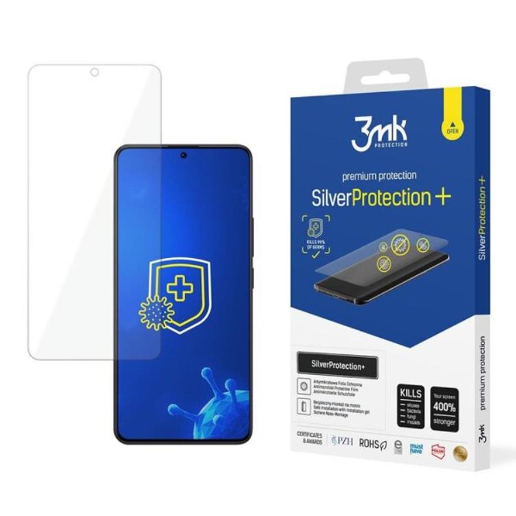 3MK 3MK Xiaomi Redmi Note 13 Pro 5G Plus Plastfilm skärmskydd Silver Protection+