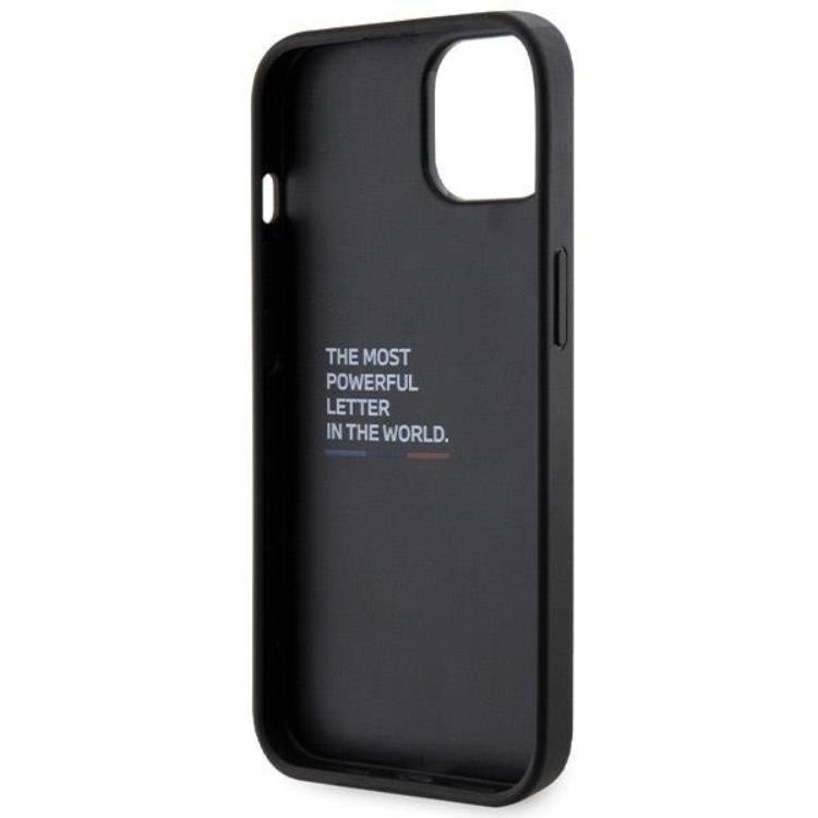 BMW BMW Mobilskal till iPhone 15/14/13 Grip Hot Stamp - Svart