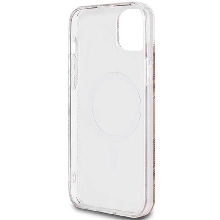 Guess Guess Mobilskal till iPhone 15/14 Plus Magsafe IML GCube - Brun