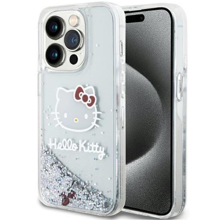 Hello Kitty Hello Kitty Mobilskal till iPhone 13 Pro/13 Glitter Kitty Head