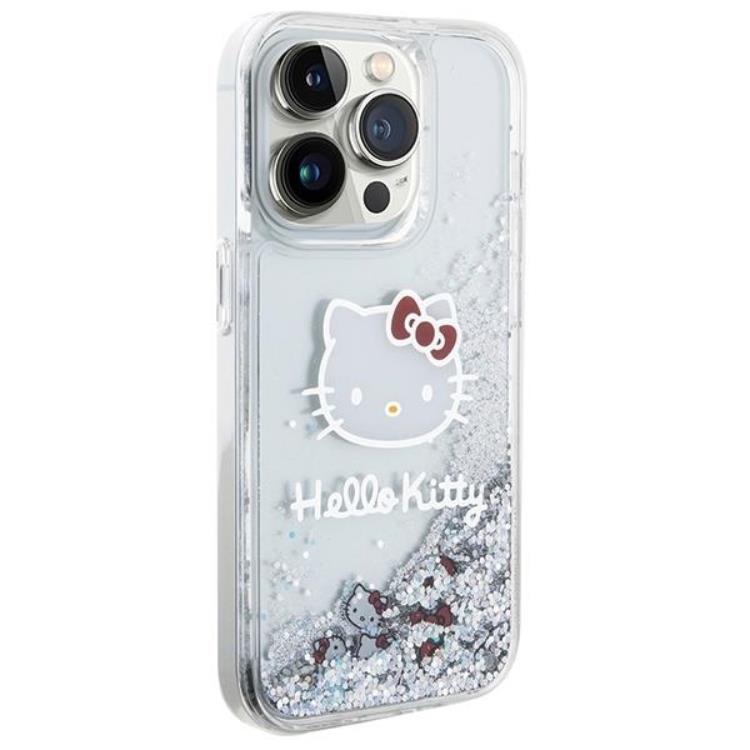 Hello Kitty Hello Kitty Mobilskal till iPhone 13 Pro/13 Glitter Kitty Head