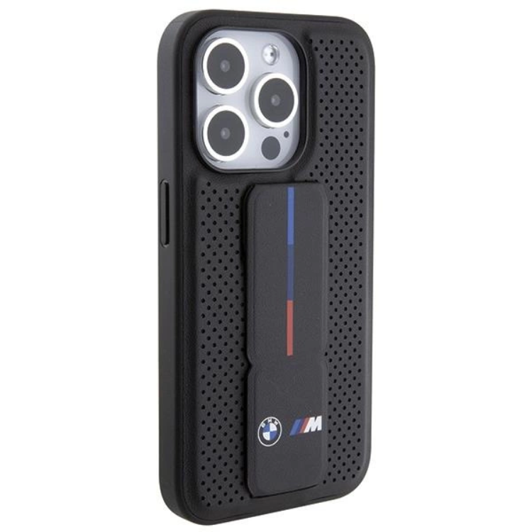 BMW BMW Mobilskal till iPhone 15 Pro Max Grip Stand Smooth & Perforated