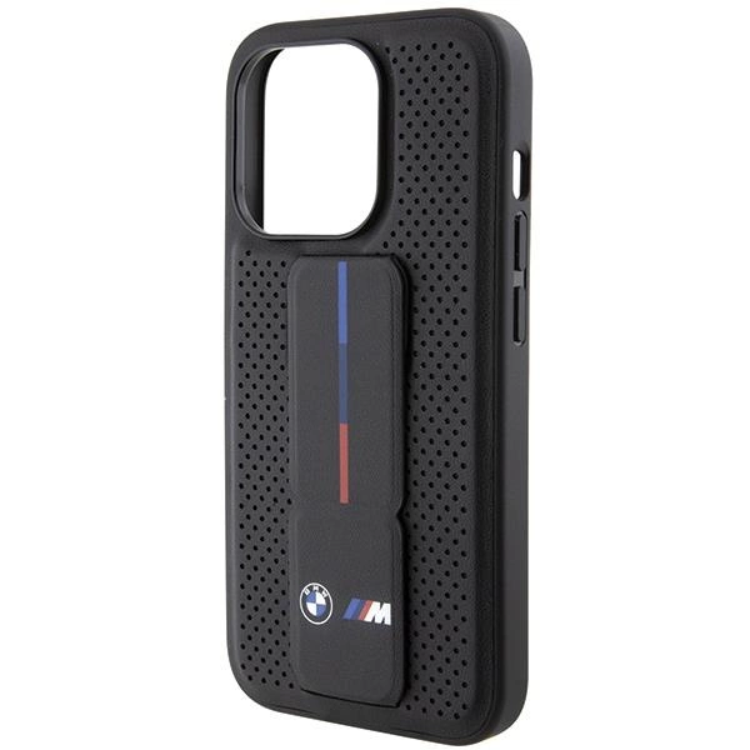 BMW BMW Mobilskal till iPhone 15 Pro Max Grip Stand Smooth & Perforated
