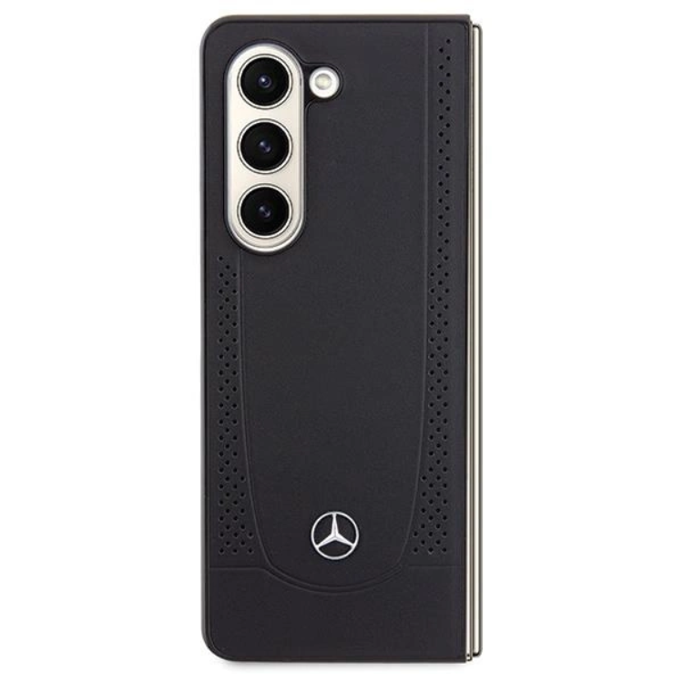 Mercedes Mercedes Mobilskal till Galaxy Z Fold 5 Läder Urban Line - Svart