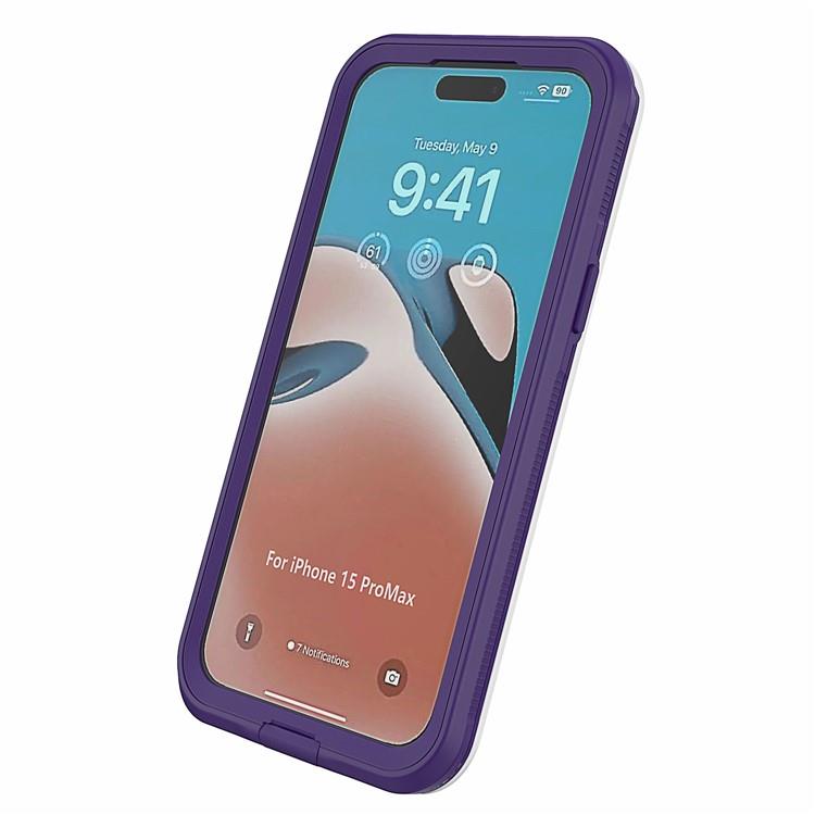 OEM Mobilskal till iPhone 15 Pro Max IP68 Vattentätt - Lila