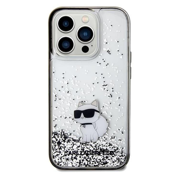 KARL LAGERFELD Karl Lagerfeld Mobilskal till iPhone 14 Pro Max Liquid Glitter