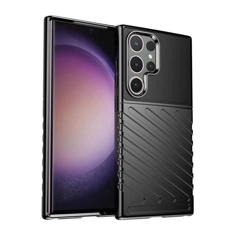 OEM Mobilskal till Galaxy S24 Ultra Thunder Armored - Svart