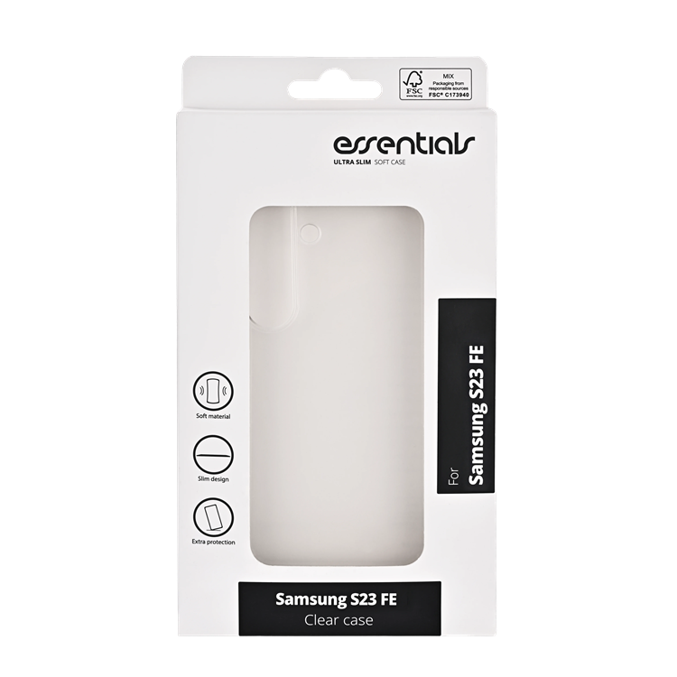 UTGATT1 Essentials Galaxy S24 Mobilskal Silikon - Svart