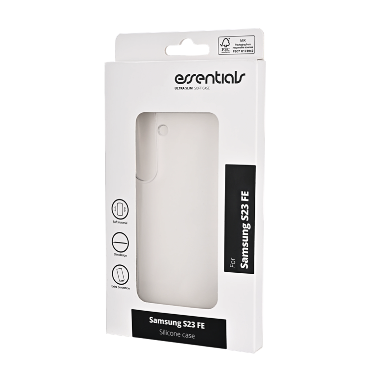 UTGATT1 Essentials Galaxy S24 Mobilskal Silikon - Svart