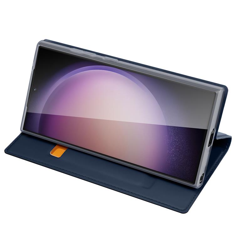 Dux Ducis DUX DUCIS Skin Pro Galaxy S24 Ultra Plånboksfodral med Flap - Blå