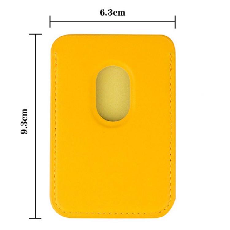 OEM AirTag Magsafe Korthållare MRC054 Läder Magnetic - Röd