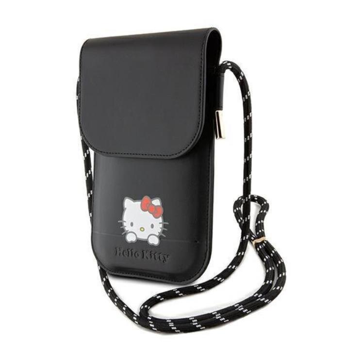Hello Kitty Hello Kitty Halsbandsfodral Läder Daydreaming - Svart