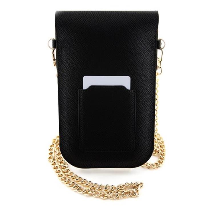 Hello Kitty Hello Kitty Halsbandsfodral Läder Metal Logo Chain - Svart