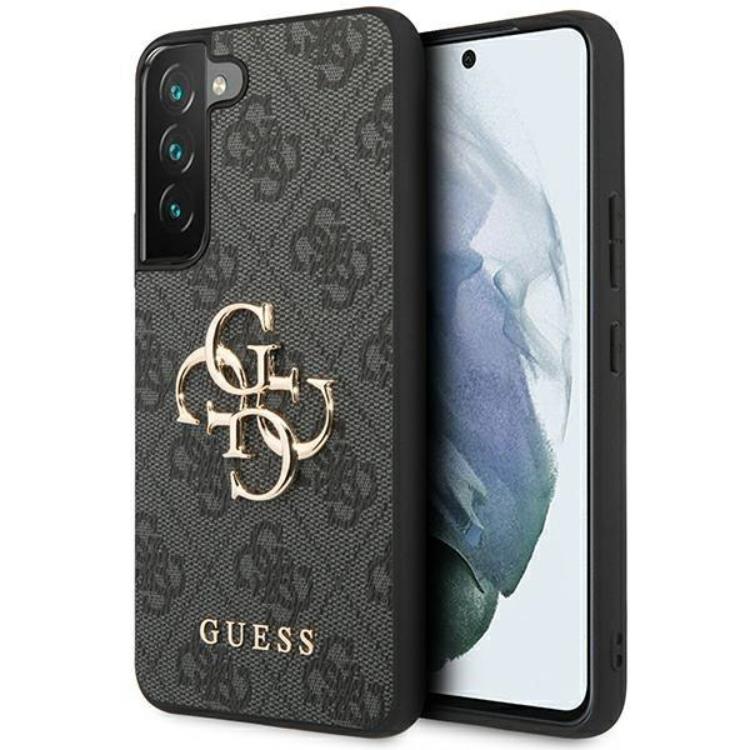 Guess Guess Mobilskal till Galaxy S24 Plus Big Metall Logo - Svart