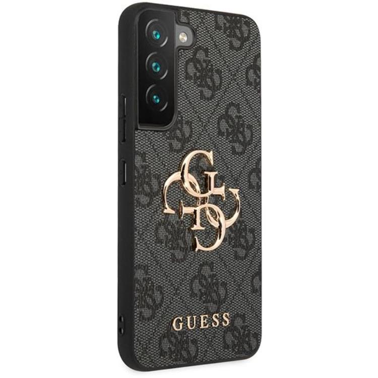 Guess Guess Mobilskal till Galaxy S24 Plus Big Metall Logo - Svart