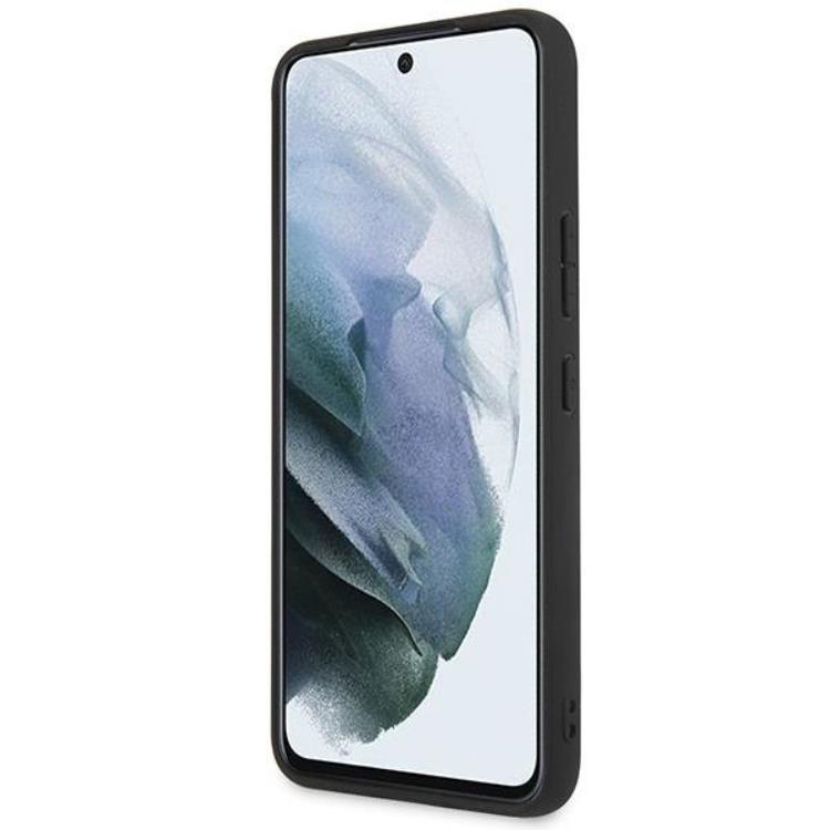 Guess Guess Mobilskal till Galaxy S24 Plus Big Metall Logo - Svart