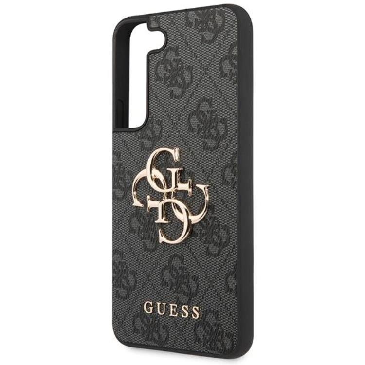 Guess Guess Mobilskal till Galaxy S24 Plus Big Metall Logo - Svart