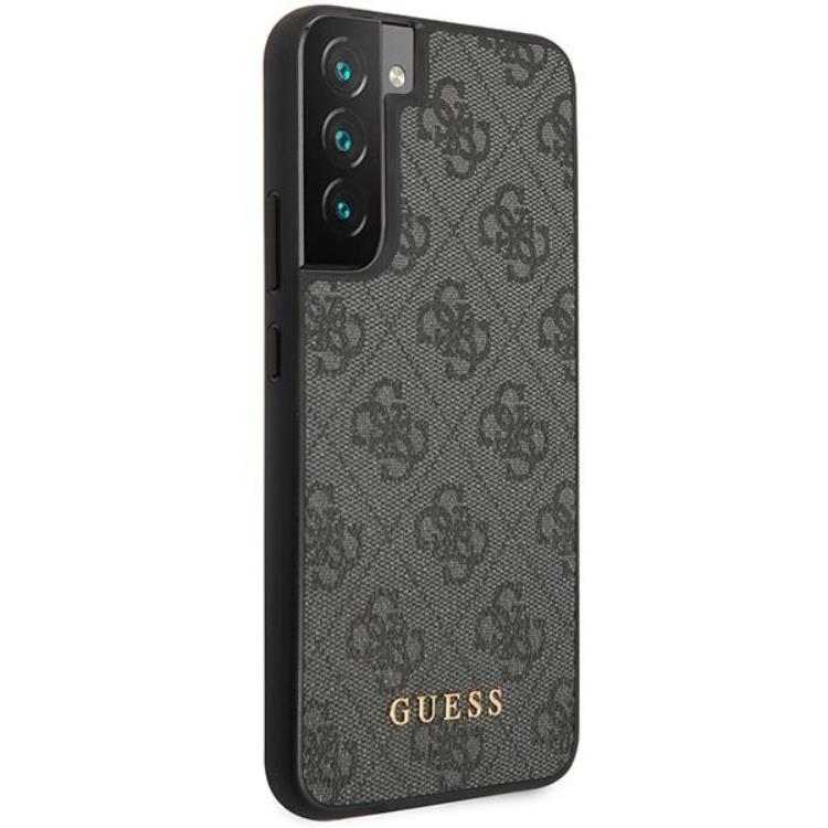 Guess Guess Mobilskal till Galaxy S24 Plus Metall Guld Logo - Svart