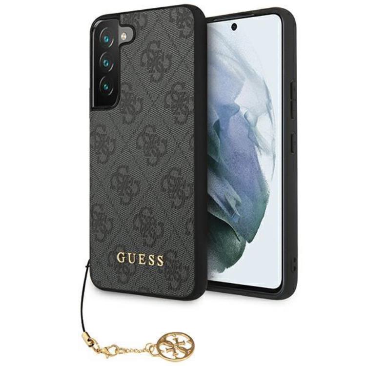 Guess Guess Mobilskal till Galaxy S24 Charms Collection - Svart