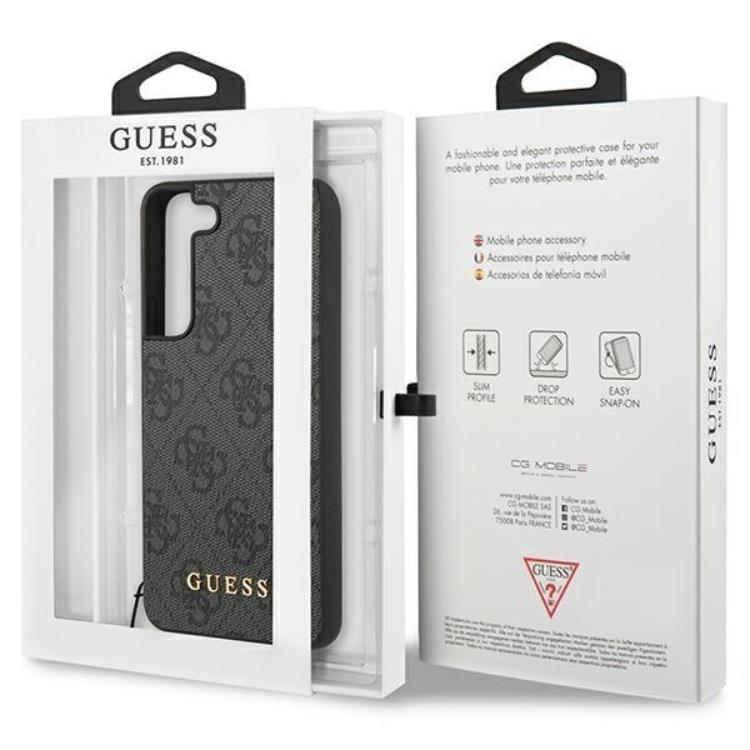 Guess Guess Mobilskal till Galaxy S24 Charms Collection - Svart