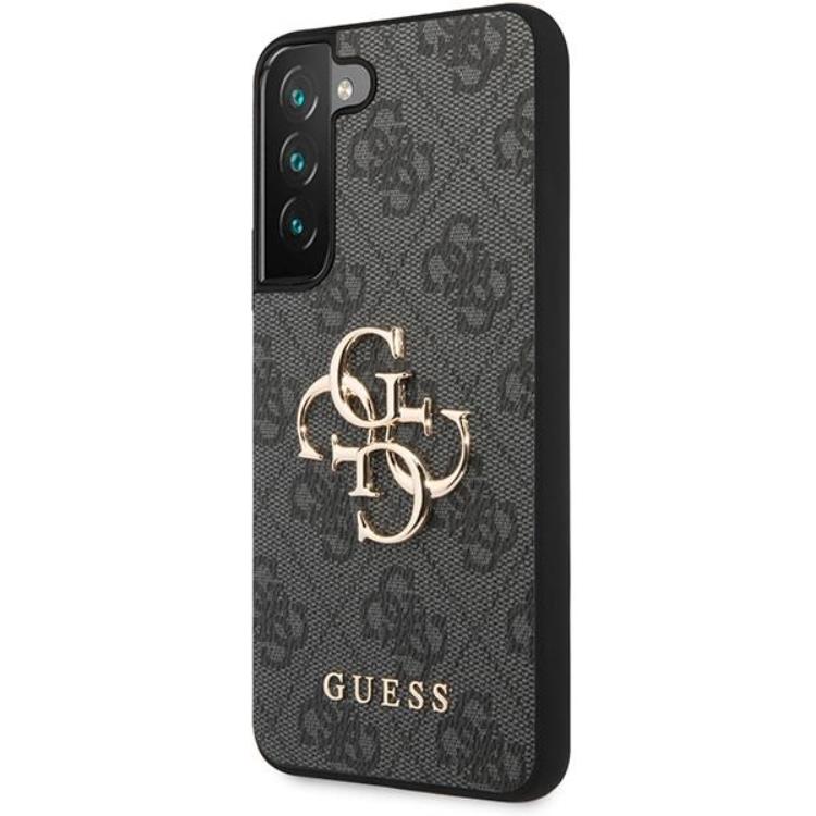 Guess Guess Mobilskal till Galaxy S24 Ultra Big Metall Logo - Svart