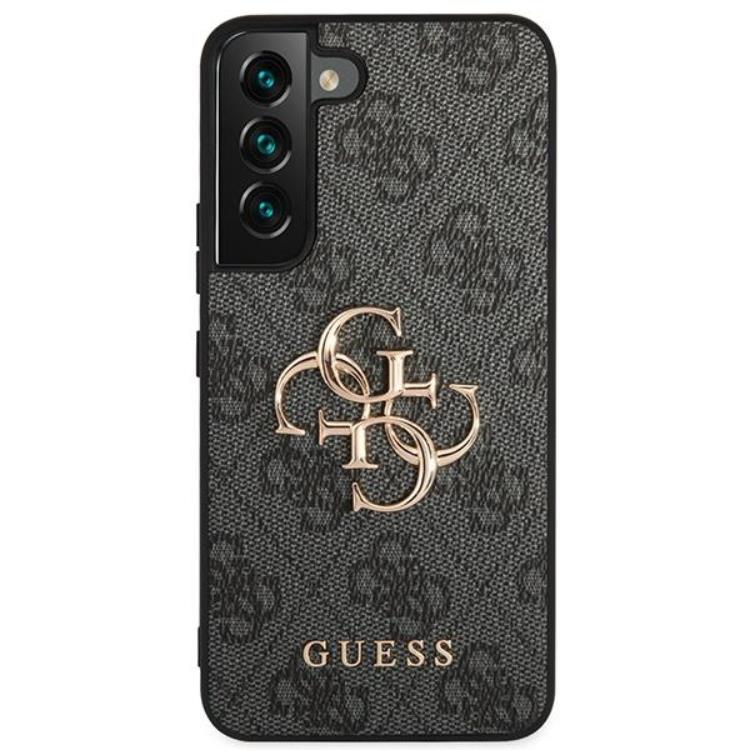 Guess Guess Mobilskal till Galaxy S24 Ultra Big Metall Logo - Svart