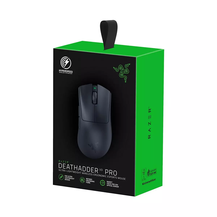 Razer Razer DeathAdder V3 Pro Gaming Mus - Svart