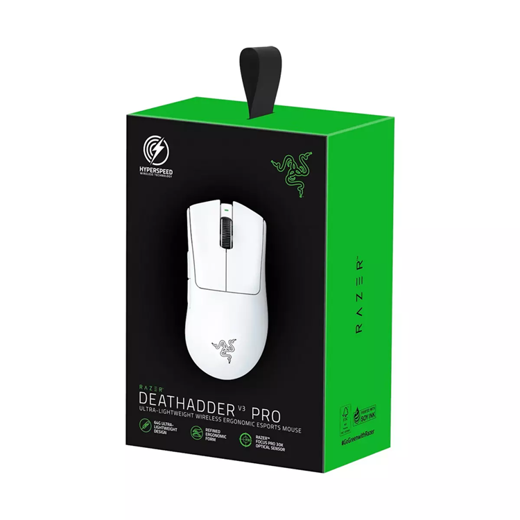 Razer Razer DeathAdder V3 Pro Gaming Mus - Vit