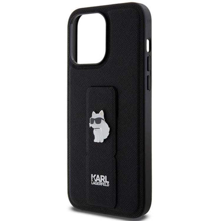 KARL LAGERFELD KARL LAGERFELD Mobilskal till iPhone 13 Pro/13 Gripstand Pins - Svart