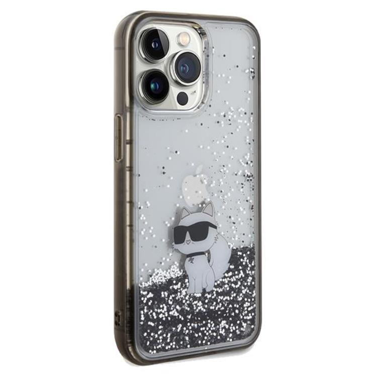 KARL LAGERFELD KARL LAGERFELD Mobilskal till iPhone 13 Pro/13 Liquid Glitter Choupette
