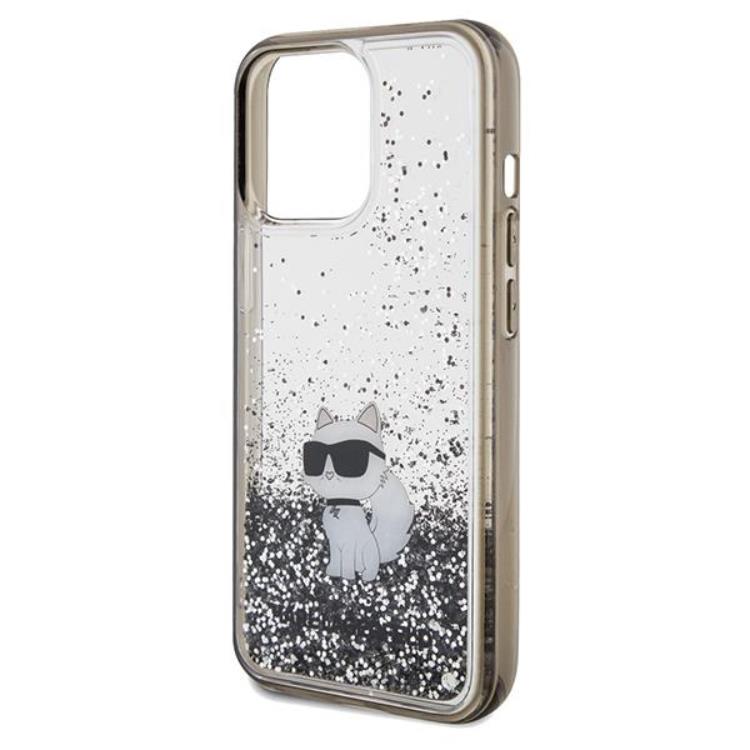 KARL LAGERFELD KARL LAGERFELD Mobilskal till iPhone 13 Pro/13 Liquid Glitter Choupette
