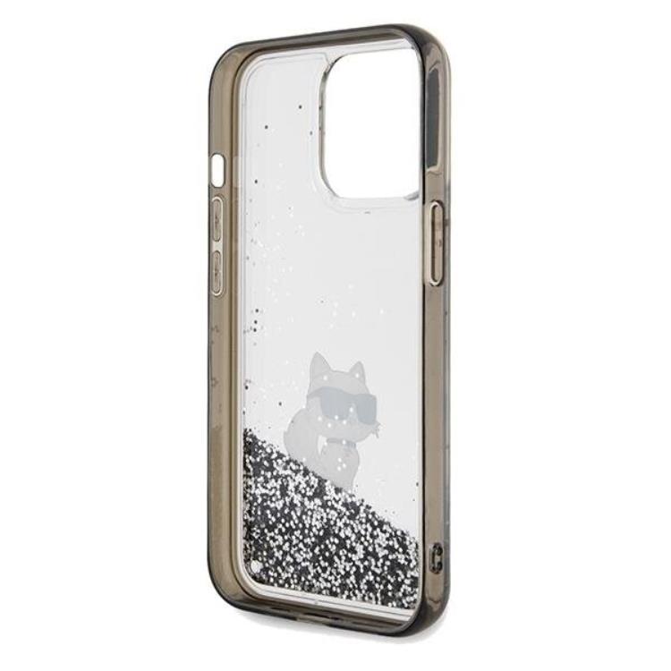 KARL LAGERFELD KARL LAGERFELD Mobilskal till iPhone 13 Pro/13 Liquid Glitter Choupette
