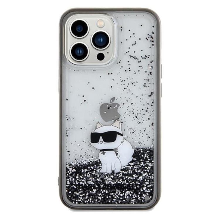 KARL LAGERFELD KARL LAGERFELD Mobilskal till iPhone 13 Pro Max Liquid Glitter Choupette