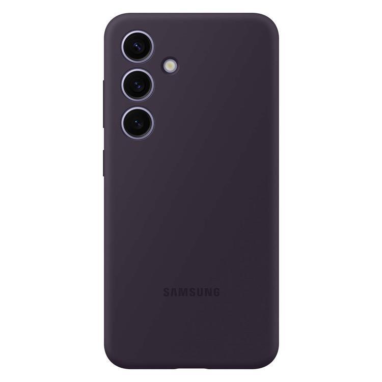 Samsung Mobilskal till Samsung Galaxy S24 Plus Silikon - Mörklila