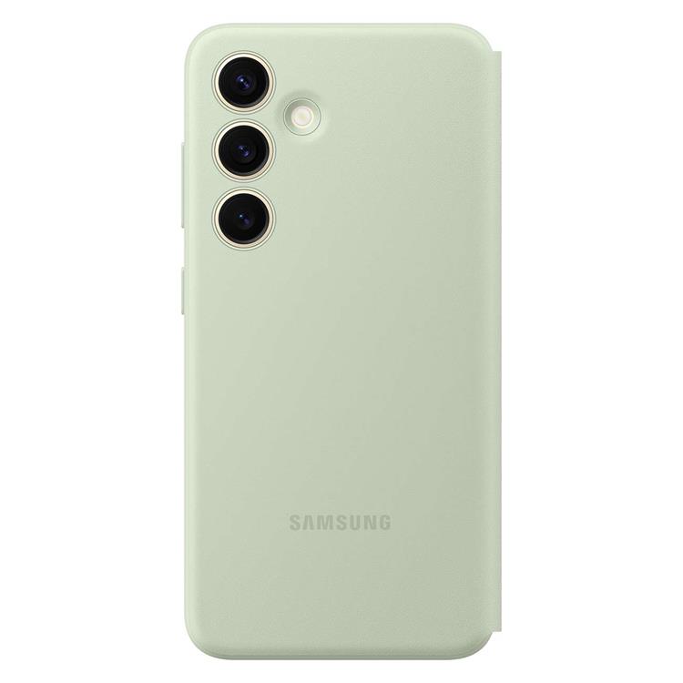 Samsung Samsung Galaxy S24 Plus Plånboksfodral Smart View - Grön