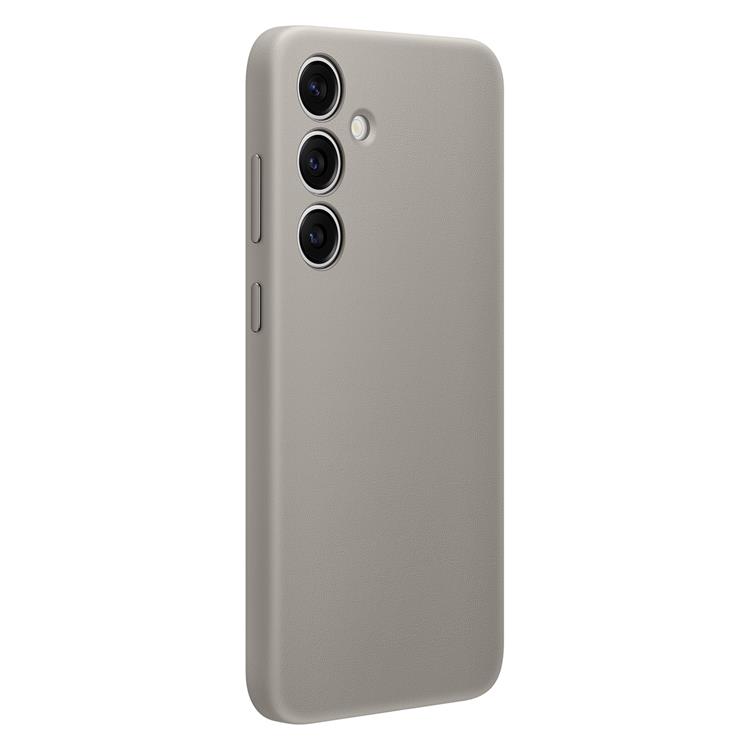 Samsung Samsung Galaxy S24 Plus Mobilskal Vegan Läder - Grå