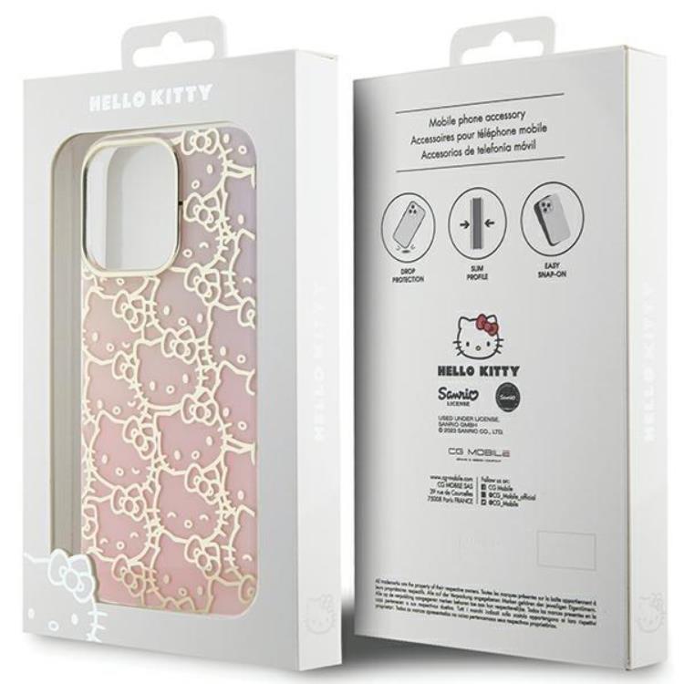 Hello Kitty Hello Kitty Mobilskal till iPhone 14 Pro Max IML Gradient Electrop