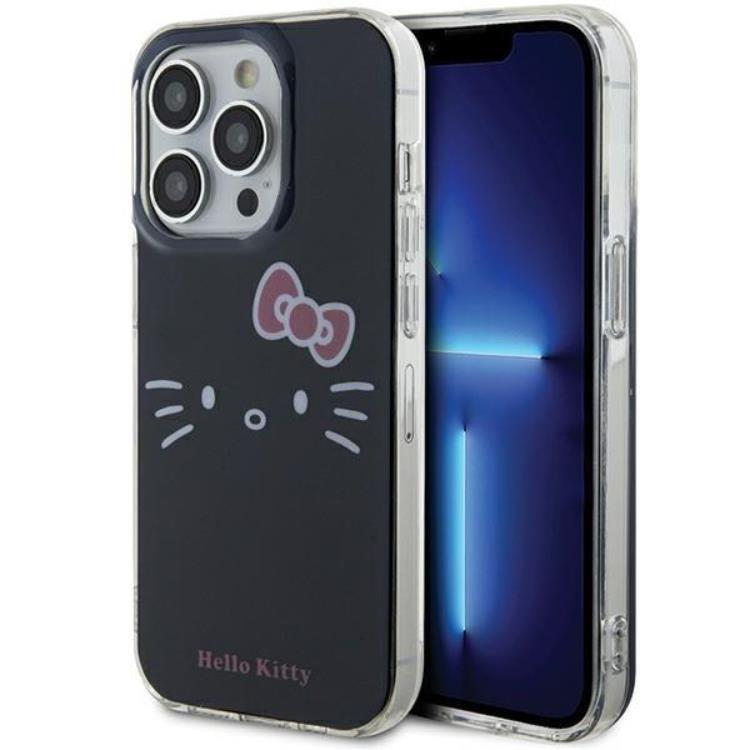 Hello Kitty Hello Kitty Mobilskal till iPhone 14 Pro Max IML Kitty Face - Svart