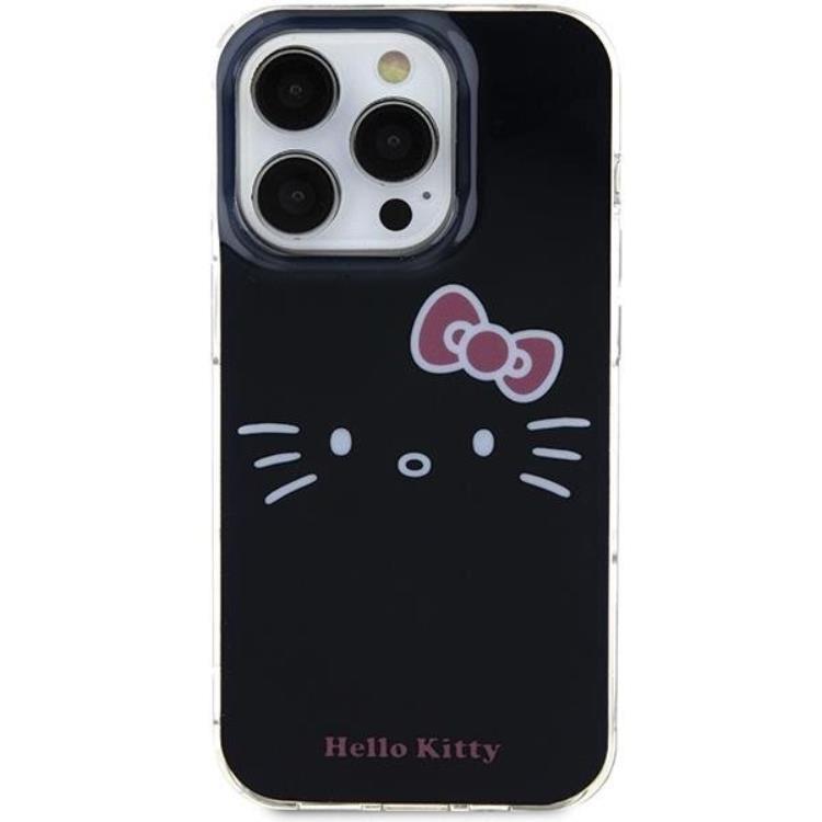 Hello Kitty Hello Kitty Mobilskal till iPhone 14 Pro Max IML Kitty Face - Svart